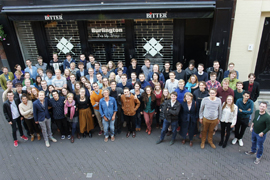 Foto van aanwezige DWARSers op het najaarscongres 2015 in Den Haag.