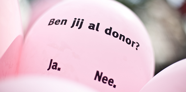 Discriminatie op grond van geslacht Neem de telefoon op Nevelig Donorwet: moeten we aan de actieve donorregistratie? - OverDWARS