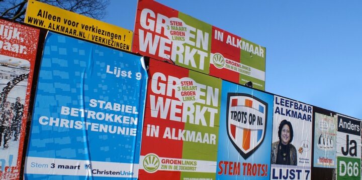 verkiezingsposters GroenLinks