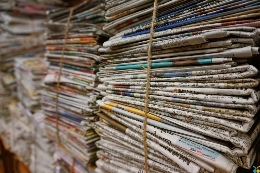 Bundel van kranten